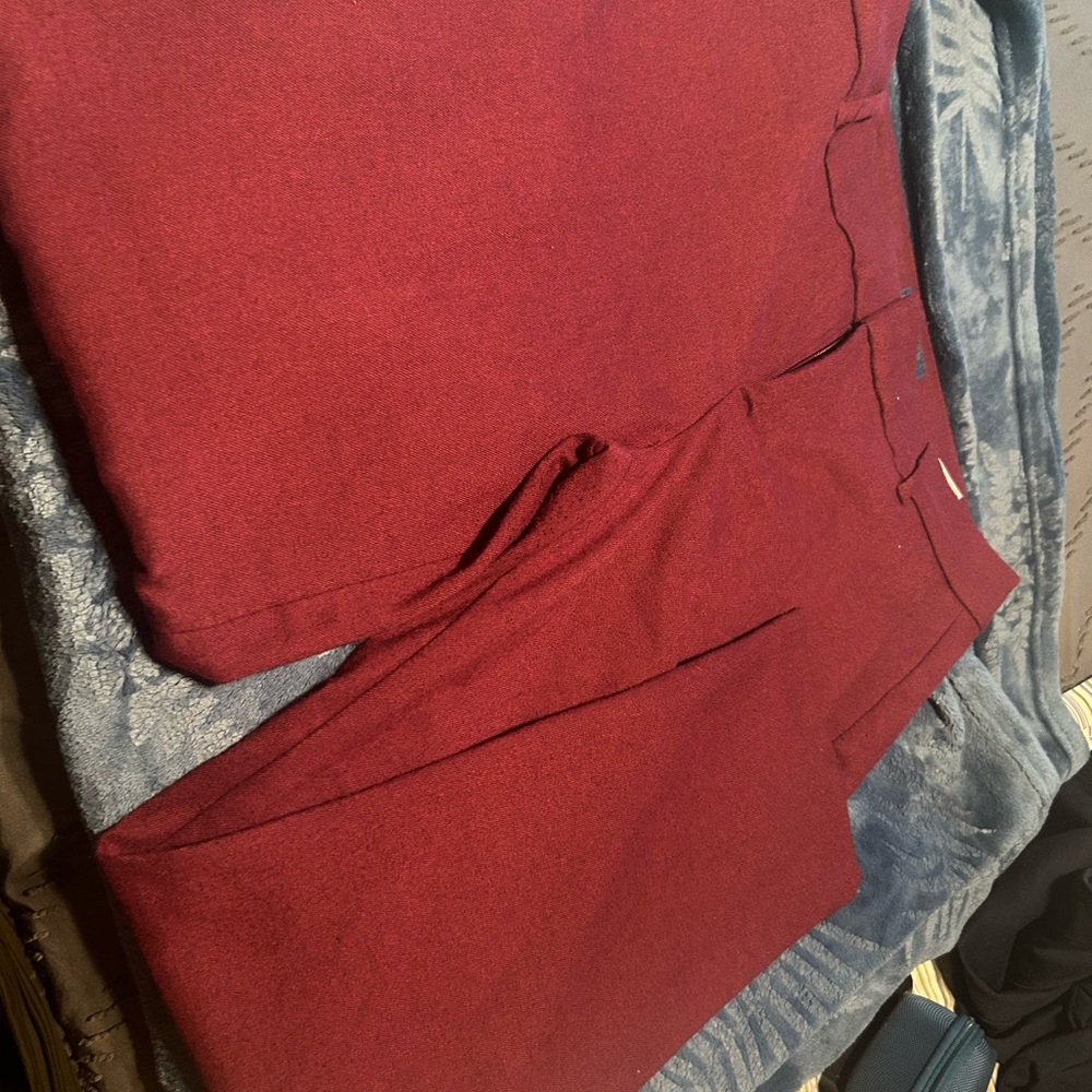 Burgundy Pants